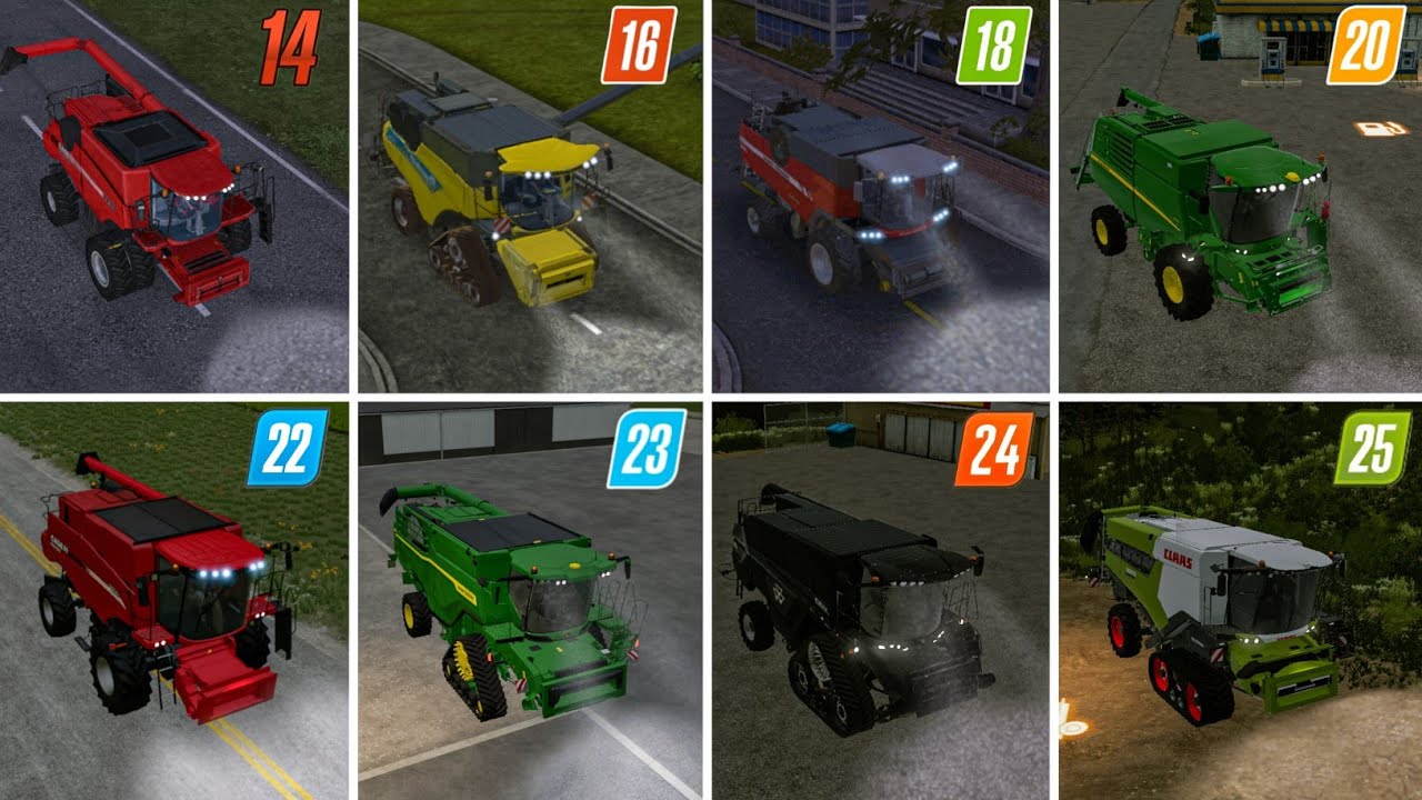 FS14 против FS16 против FS18 против FS20 против FS22 против FS23 против FS24 против FS25 | Сравне...