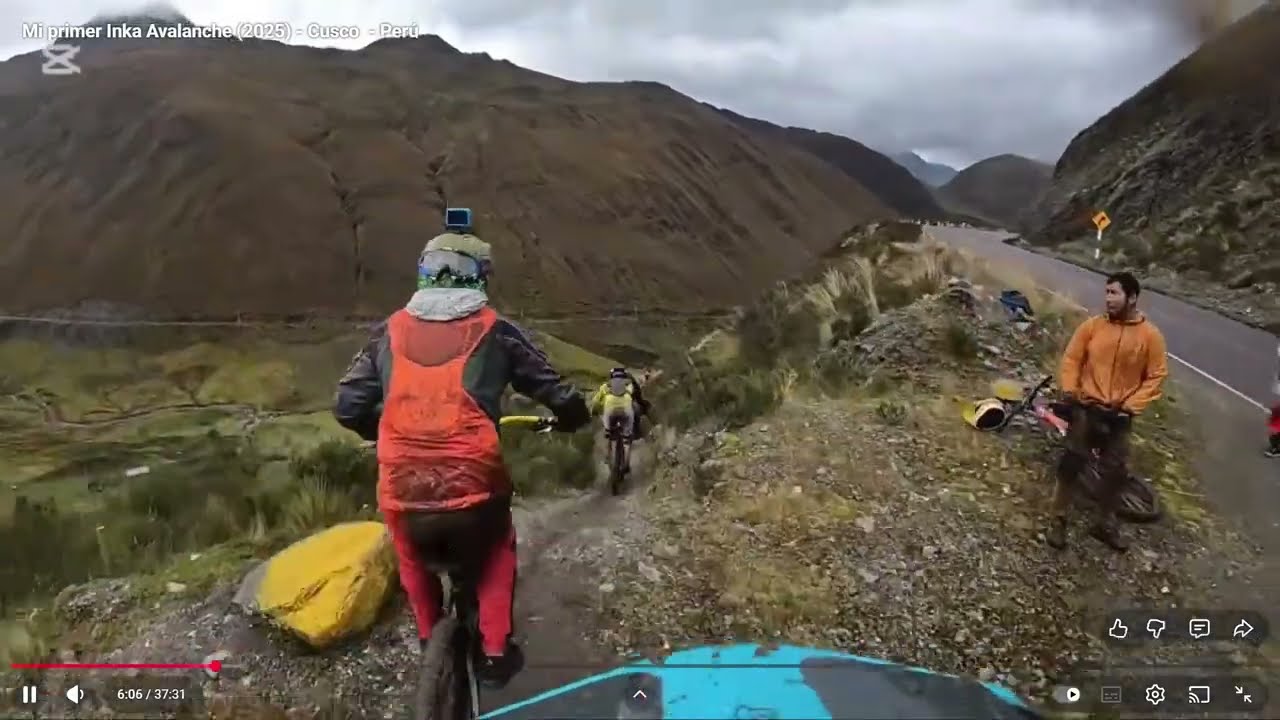 Furgo del pedal EN CUSCO PERU MTBE