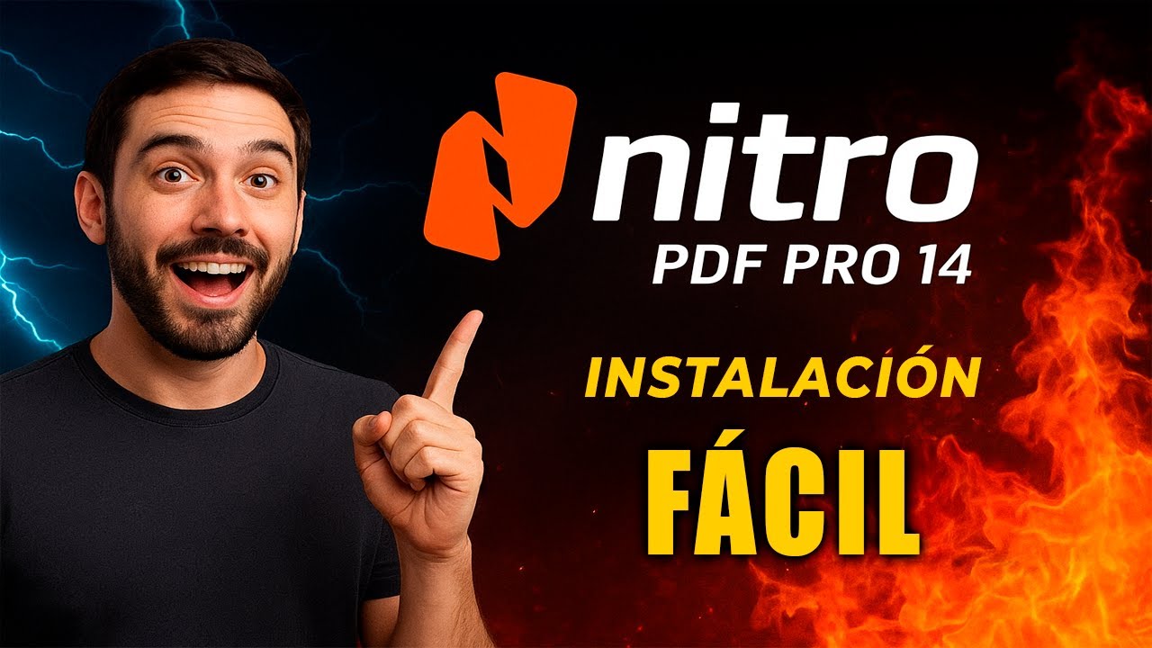 🔥 &iexcl;LA GU&Iacute;A DEFINITIVA! Descargar e instalar Nitro PDF Pro 14 [100% Legal y Seguro]