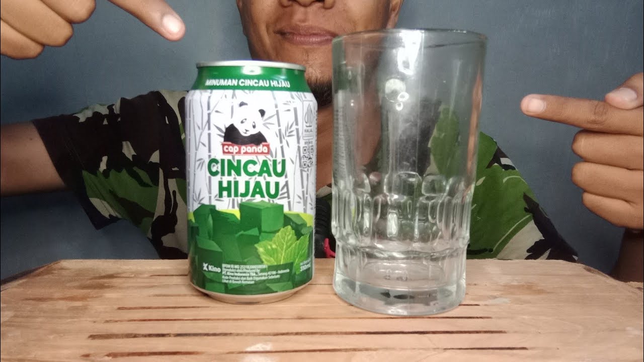CAP PANDA CINCAU HIJAU | ASMR INDONESIA