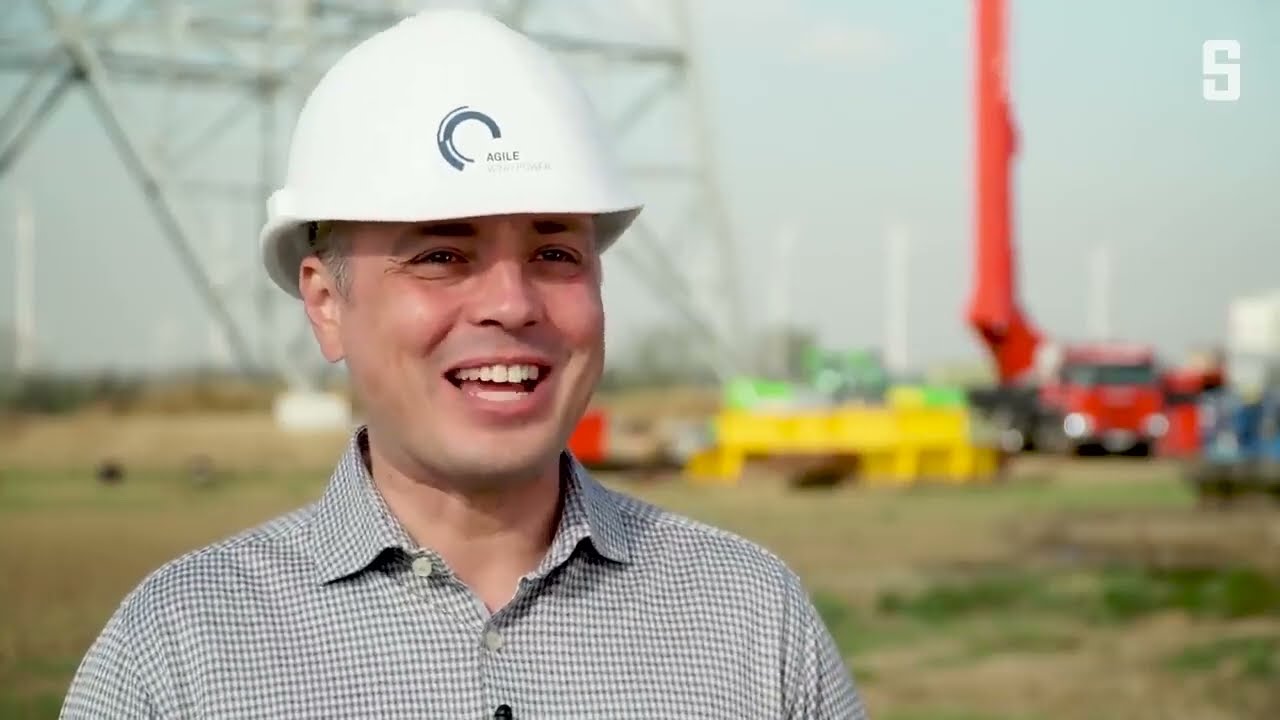 Spiegel TV report: Agile Wind Power builds vertical wind turbine