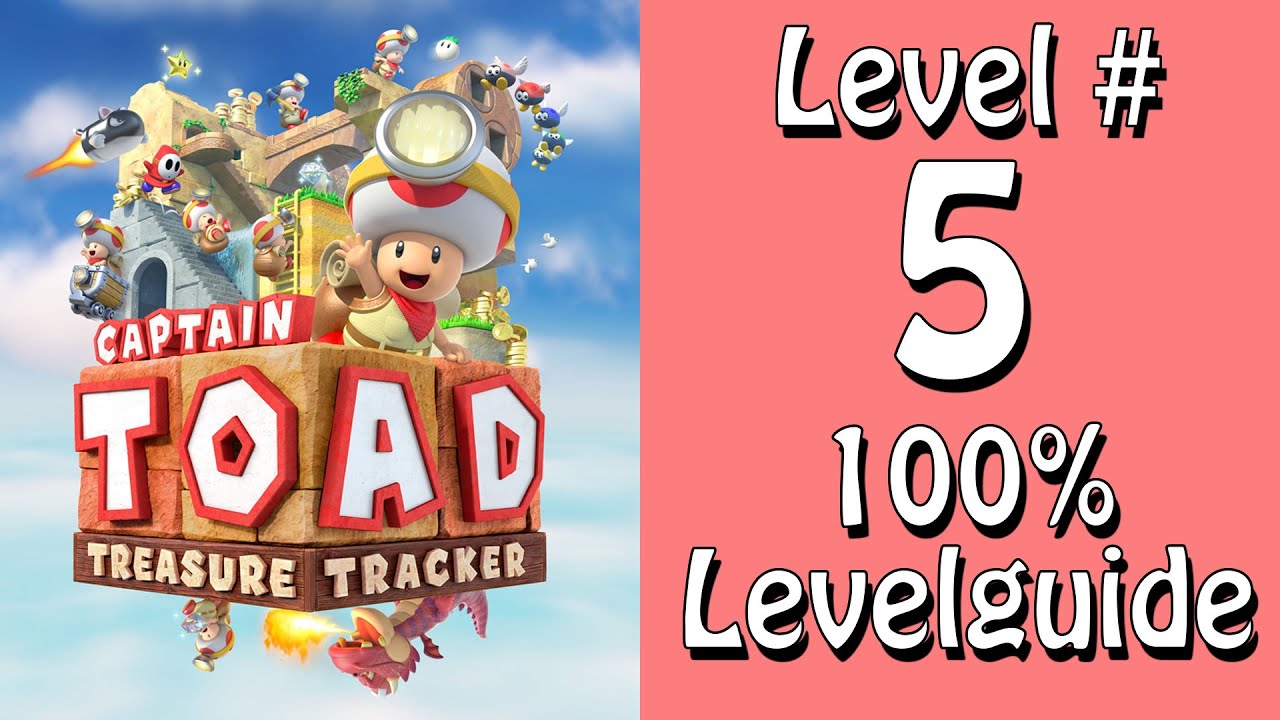 Captain Toad Treasure Tracker - 100% Guide - Level 5 - Nasser Spa&szlig; im Wasserpark