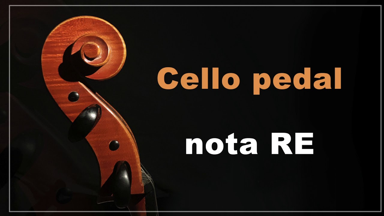 Cello pedal nota RE - Augusto Gruetzmacher