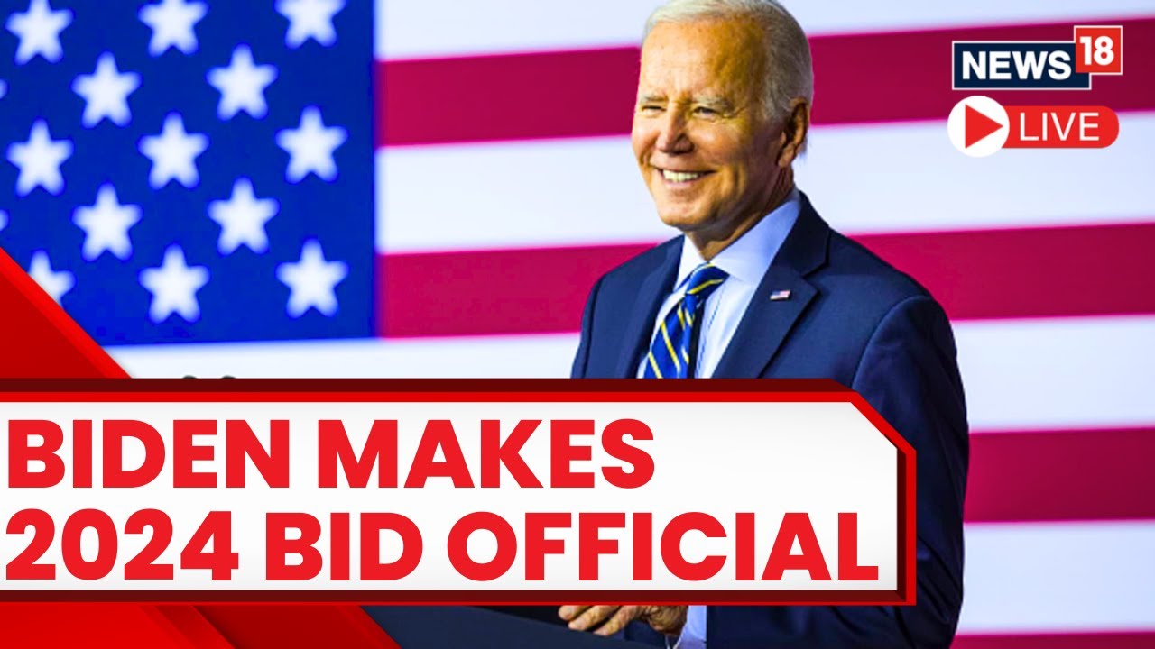 U.S Presidential Election 2024 | President Joe Biden Launches 2024 Re-Election Campaign | U.S News