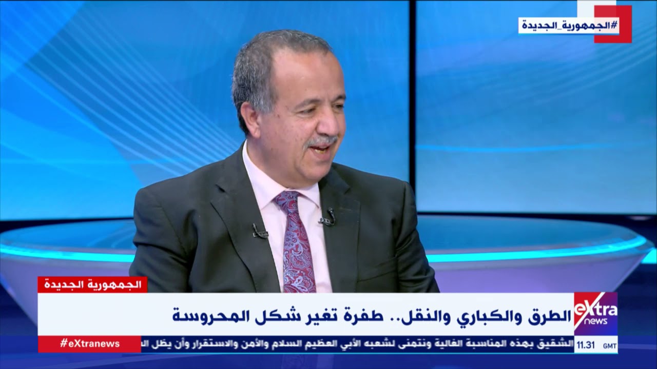 الجمهورية الجديدة | د. حسن مهدي أستاذ الطرق والنقل: قطاع النقل هو عامل الدولة للتنمية