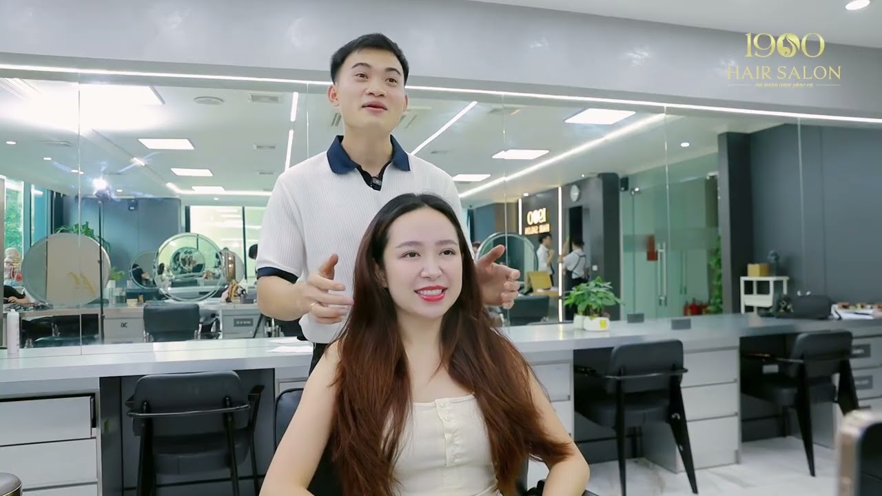 Diễn Viên Kim Oanh đi làm tóc sẽ như thế nào | 1900 Hair
