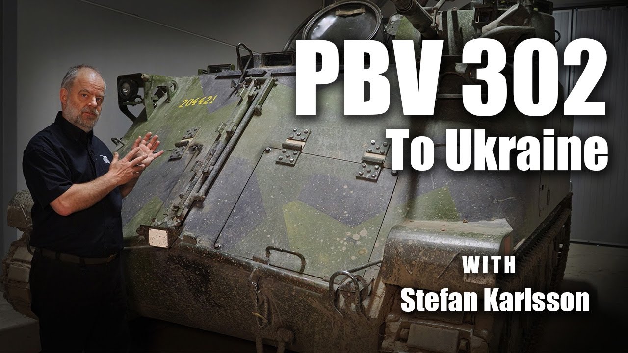 PBV 302 to Ukraine | Arsenalen Swedish Tankmuseum