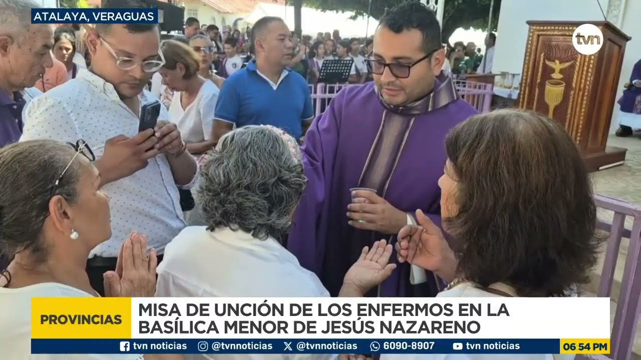 Realizan la misa de unción de enfermos en Atalaya