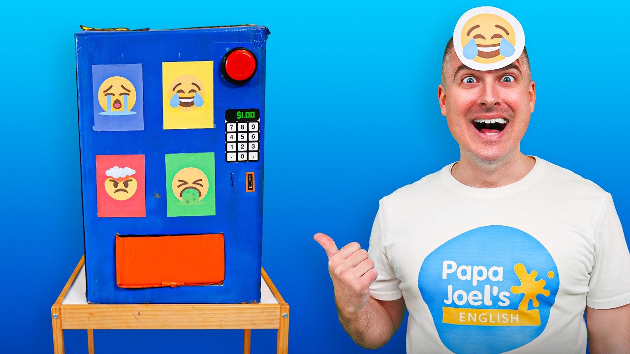 Papa Joel Learns Feelings and Emotions Emojis for kids