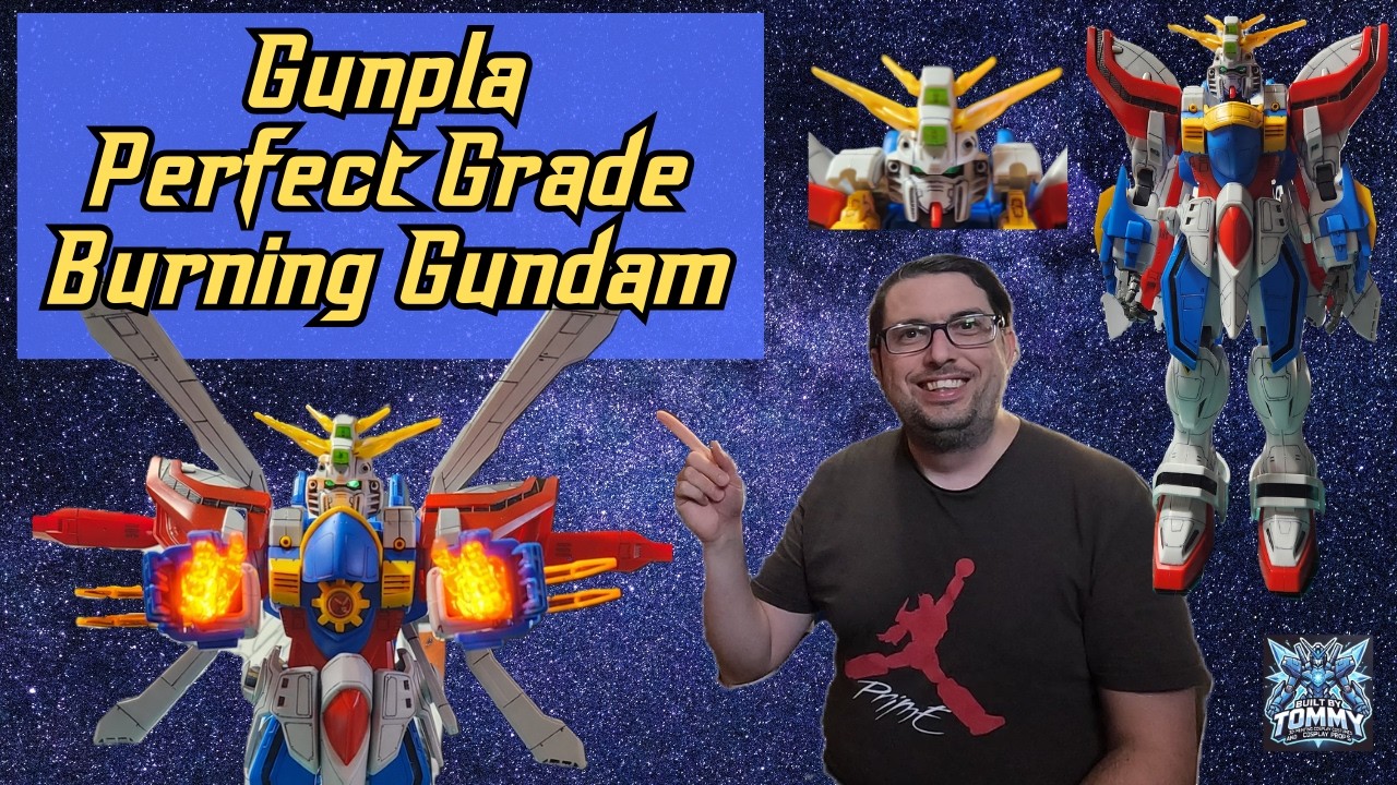 Gunpla Perfect Grade Burning Gundam #gunpla #bandai #fyp #reels #viral  #gundam #fypシ #shorts #diy