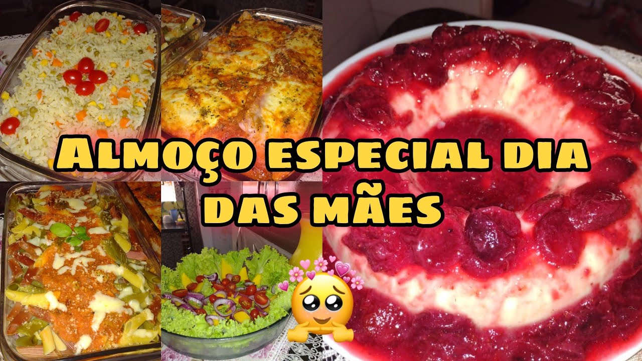 ALMOÇO COMPLETO DIA DAS MÃES | ALINE BAIANA