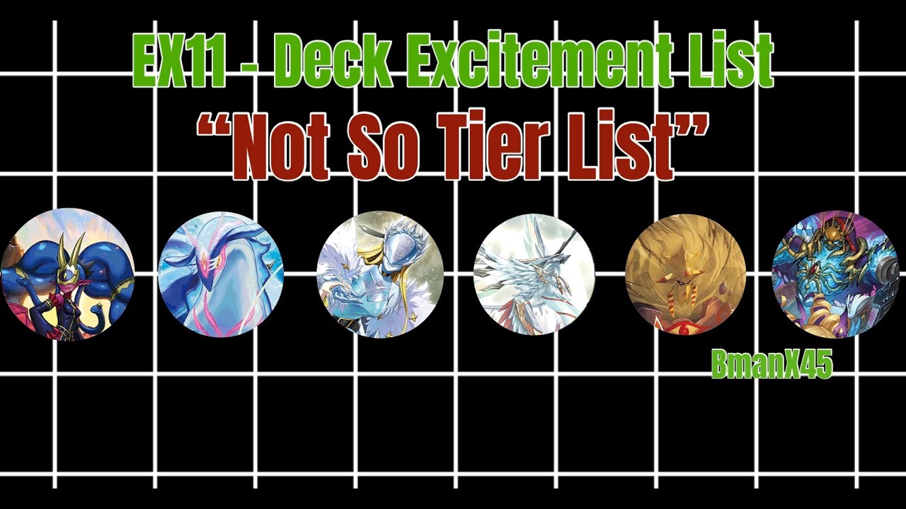 Digimon TCG: EX11 - Deck Excitement List