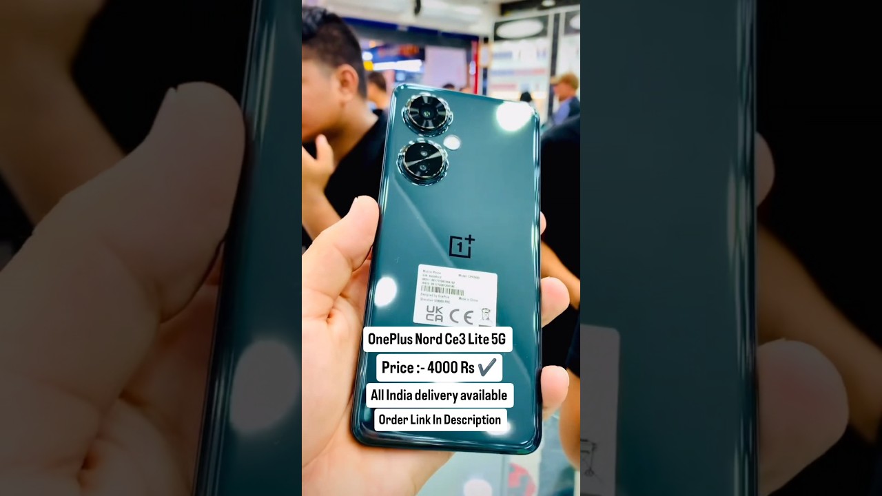 Oneplus Nord Ce3lite 5G,Price 4000 Rs,256Gb Storage ..............#reelsvideo #reelitfeelit #reel