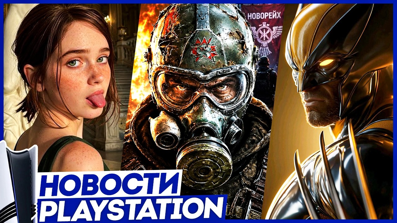 Sony банит хейтеров! Дефицит PS5 Pro. 60 FPS GTA 6. Last of Us 3. Metro 2039. Росомаха. Новости PS