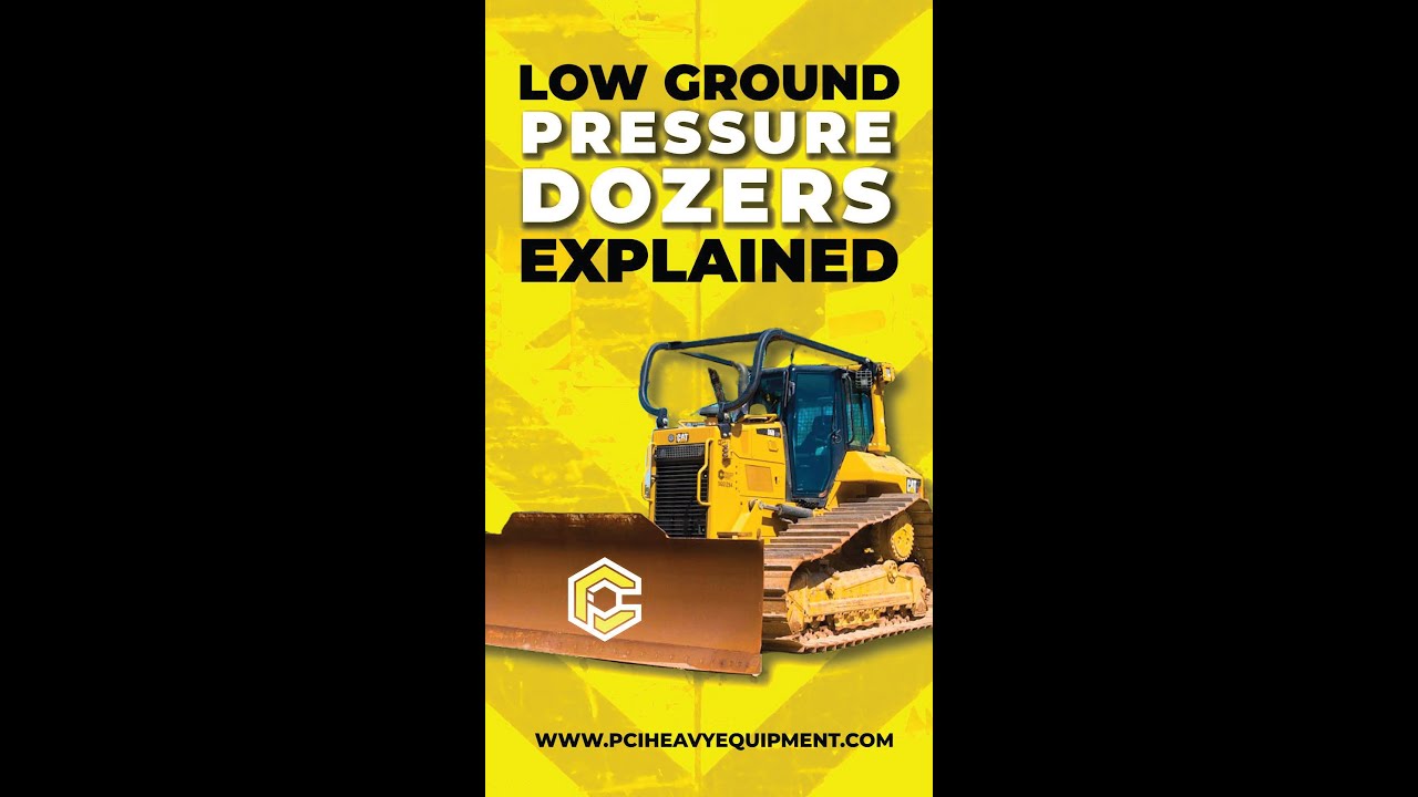 LOW GROUND PRESSURE DOZERS EXPLAINED DOZERS CAT D6N XL VS CAT D6N LGP