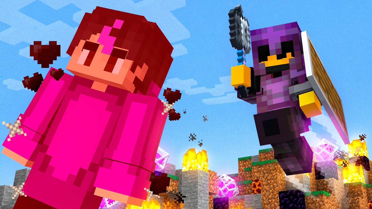 Contrat&eacute; al ASESINO m&aacute;s PELIGROSO de Minecraft