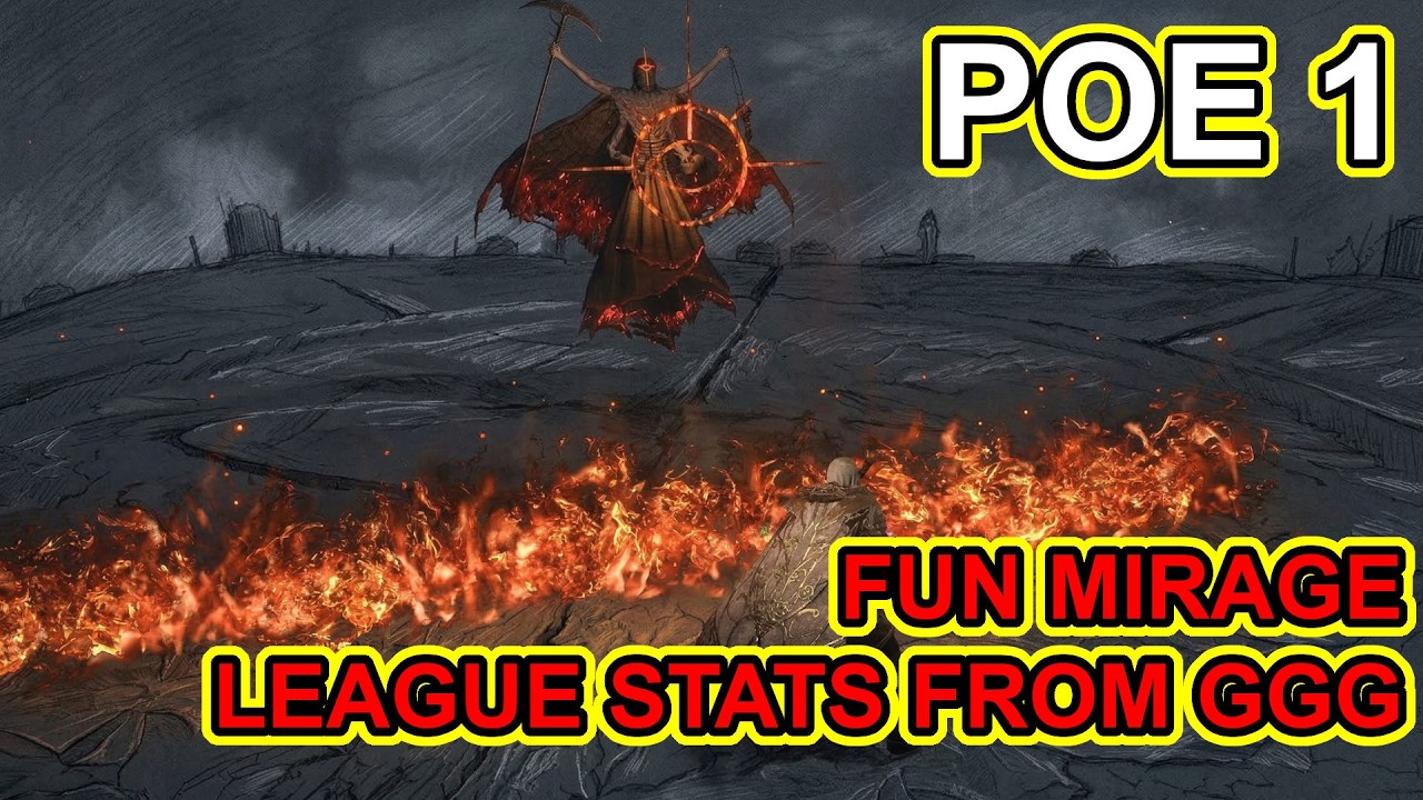 POE 1 Mirage League Stats - GGG Deliver Interesting League Trivia - Path of Exile
