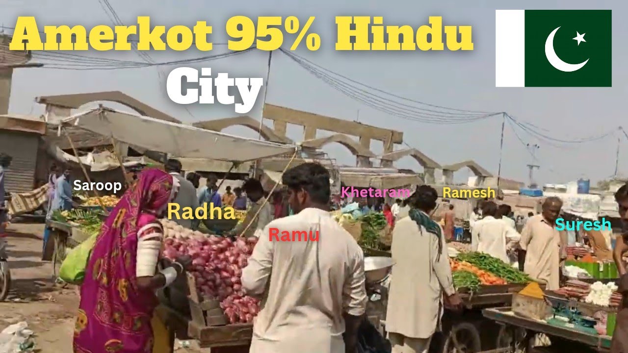 Amerkot 95% Hindu in Pakistan | Umerkot, Sindh