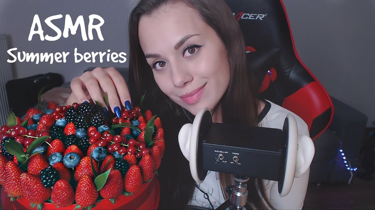 ASMR Summer berries 🍇 | EATING SOUNDS | Mukbang