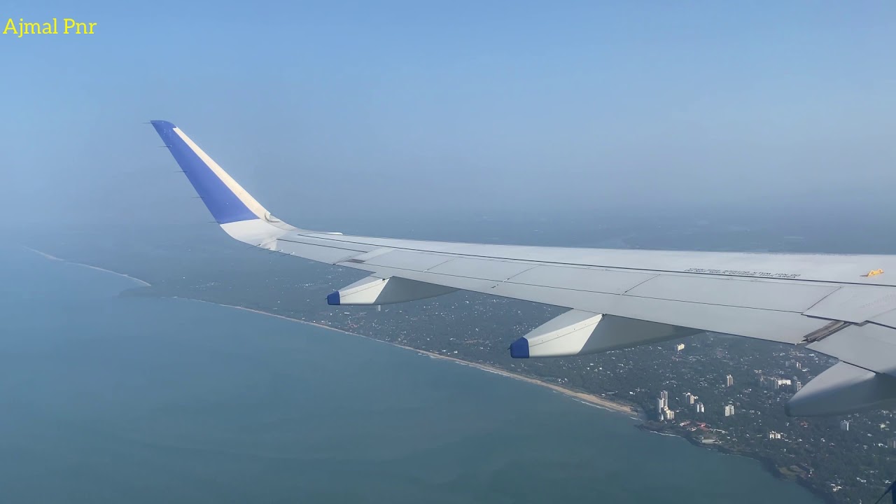 Doha to Kannur indigo Landing Beautiful sky view.  #iphone11videography#indigo#kannurairport