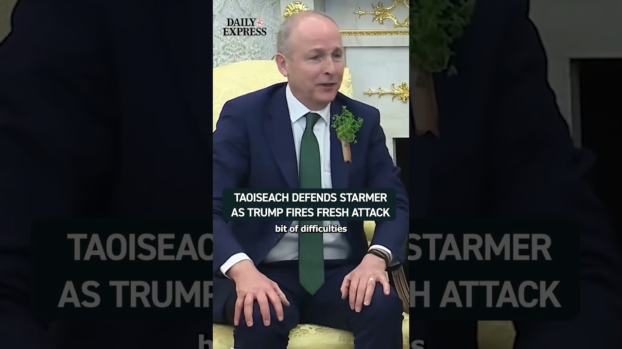 Irish Taoiseach Miche&aacute;l Martin defended Keir Starmer after Trump hit out at the UK PM once again 🔴