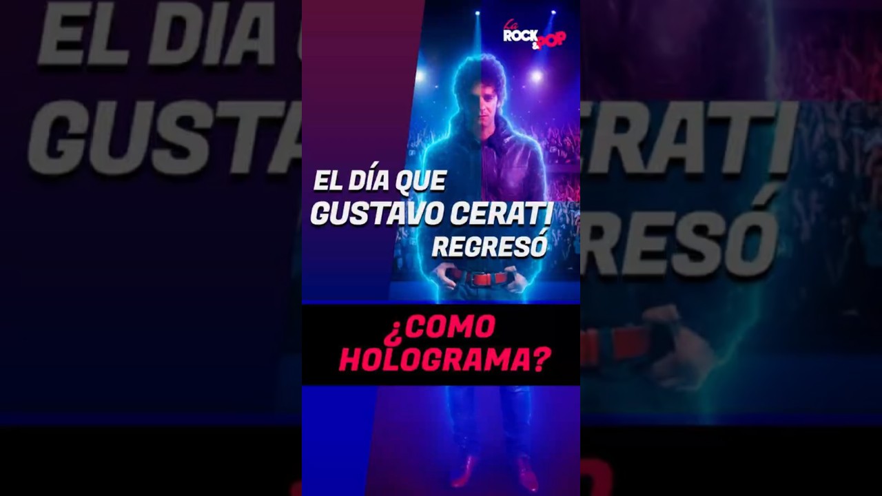 EL D&Iacute;A EN QUE CERATI VOLVI&Oacute;&hellip; &iquest;COMO HOLOGRAMA? #cerati #sodastereo  #ecos