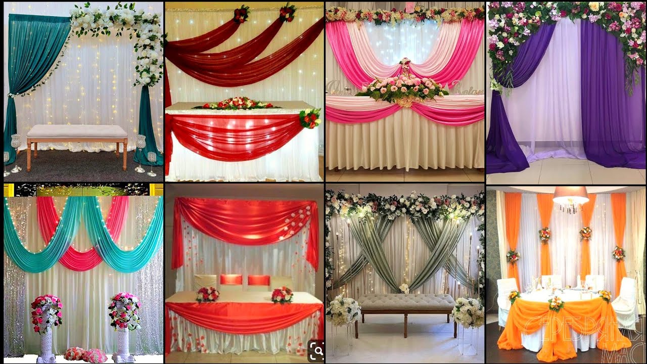 Make your wedding more beautiful with these decoration ideas,unique wedding stage design-2025