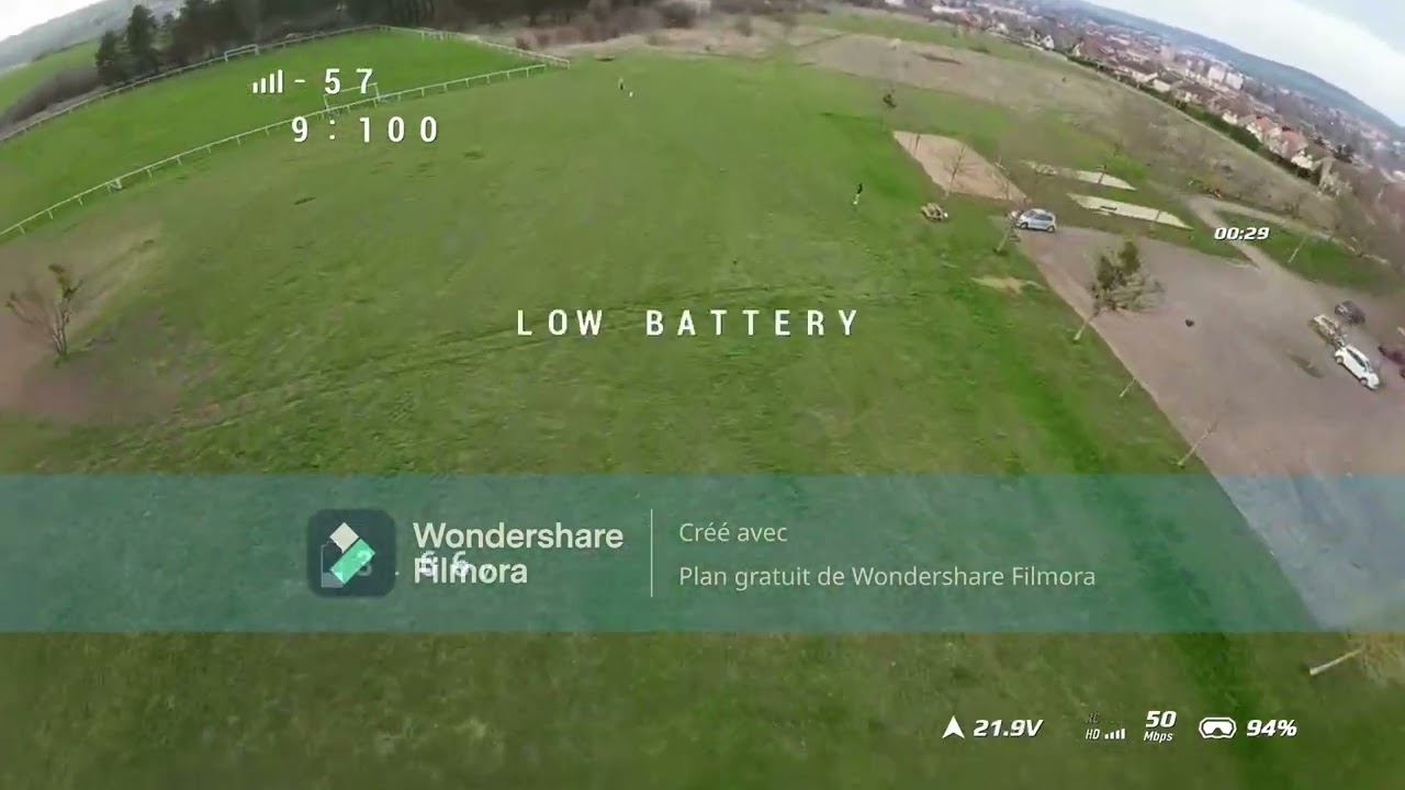 Tout premier vol Drone FPV