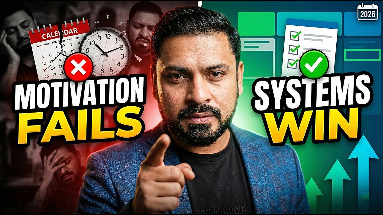 Why Motivation Fails & Systems Succeed: 6 Habits for Career Growth 2026