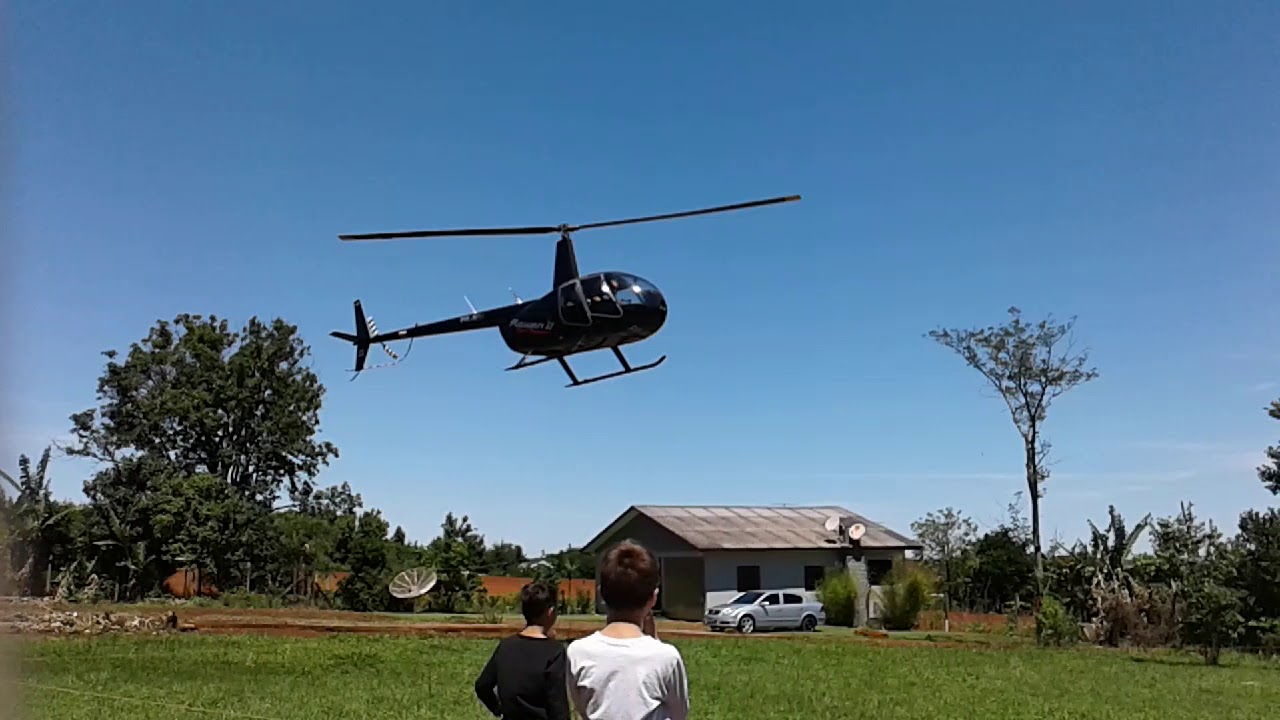 Helic&oacute;ptero em Tucunduva