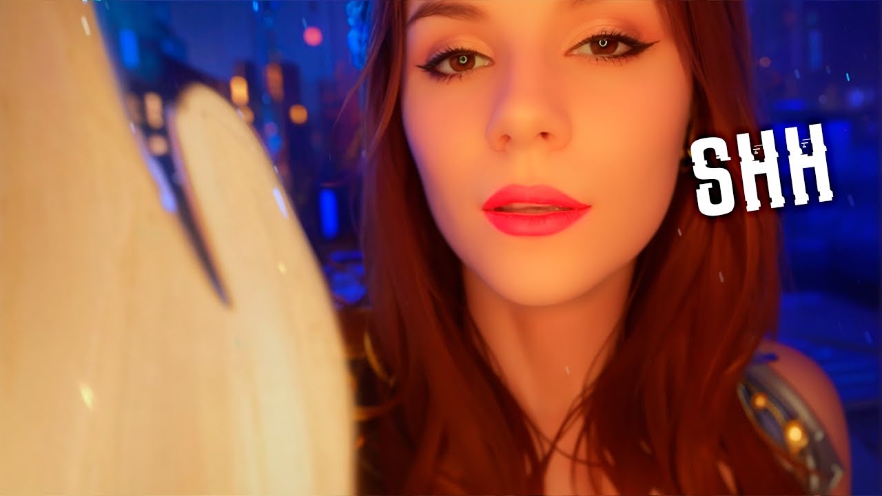 ASMR Shh, It's Okay, Latex Gloves and Face Attention 💎 Whisper