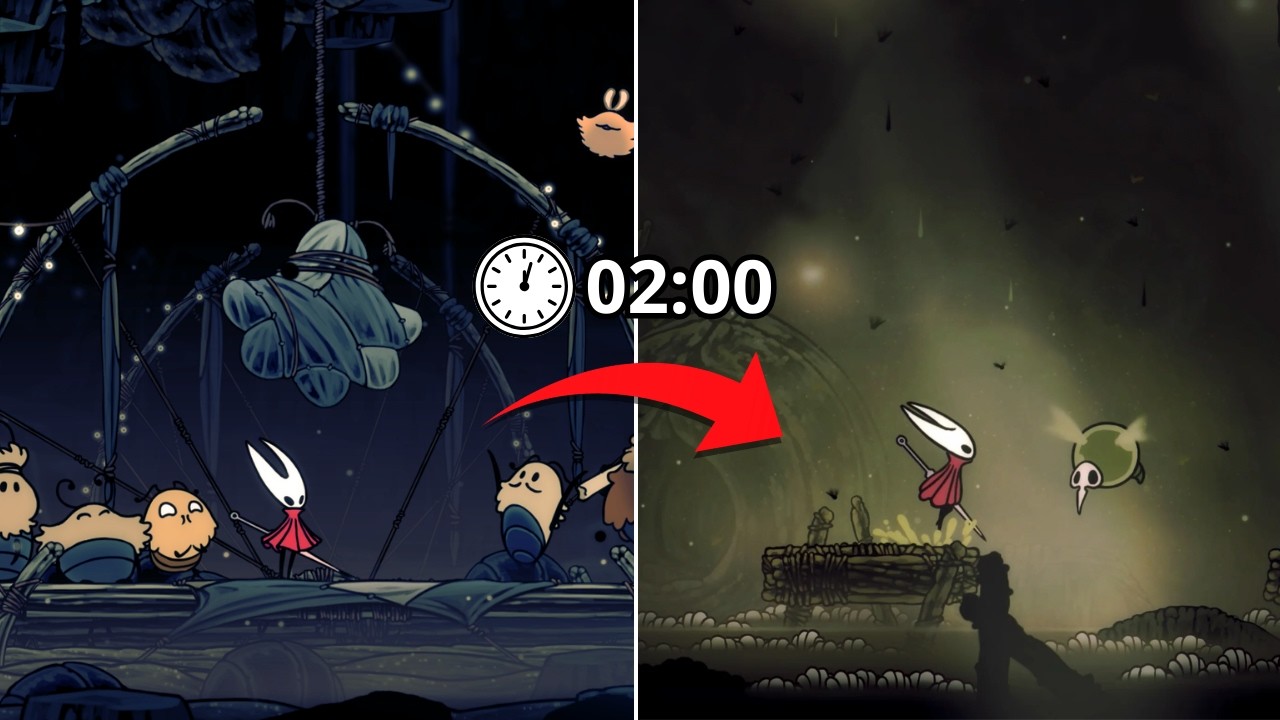 Silksong mas a cada 2 minuto eu sou teleportado!