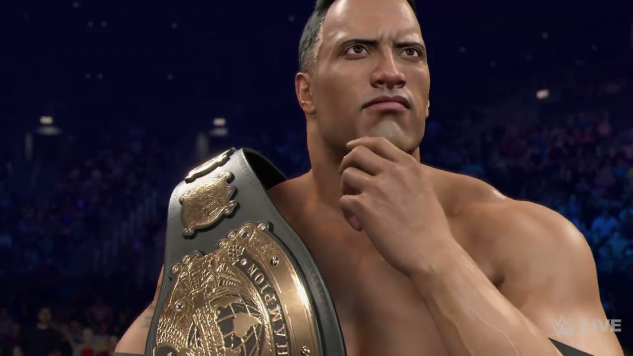 Полный матч WWE 2K26: Рок против Брока Леснара – Матч за титул абсолютного чемпиона WWE: SummerSl...
