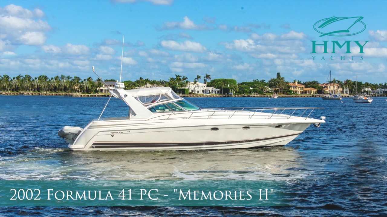 2002 Formula 41’ PC MEMORIES II - For Sale with HMY Yachts