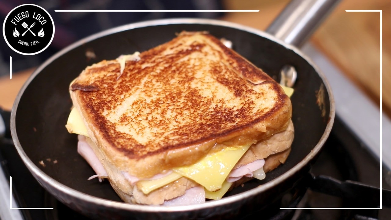 Sándwich MONTECRISTO Desayuno/Merienda Rica, Fácil y Diferente! (Sin Horno)