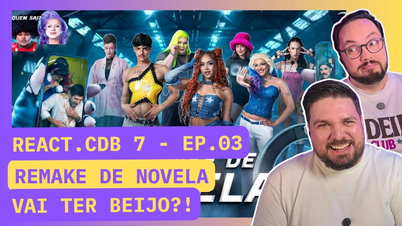 REACT Corrida das Blogueiras 7 - Epis&oacute;dio 3 - O QUE FOI ISSO? QUE PROVA E FLOP FORAM ESSES?