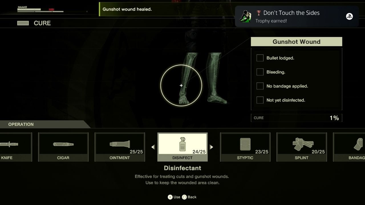 MGS Delta (PS5 Pro): Don't Touch the Sides Trophy Guide