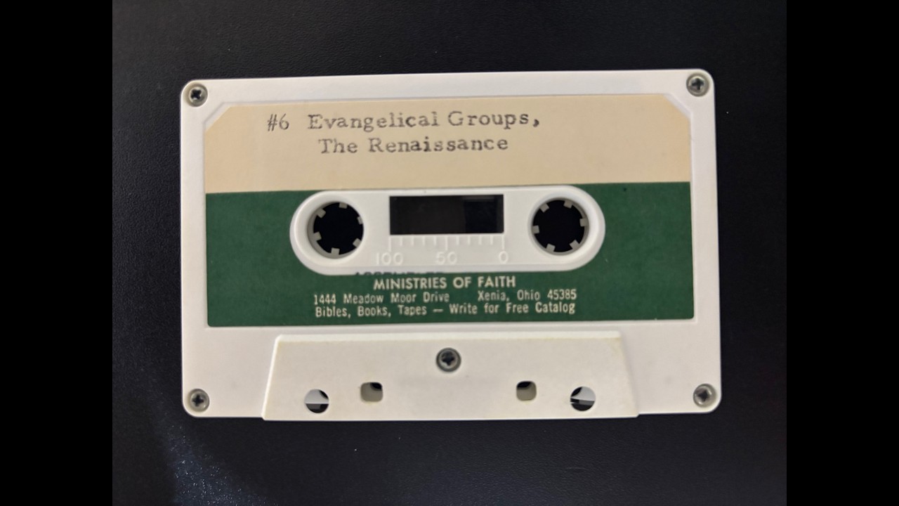 #6 Church History - Evangelical Groups, The Renaissance - Dr. Ruckman
