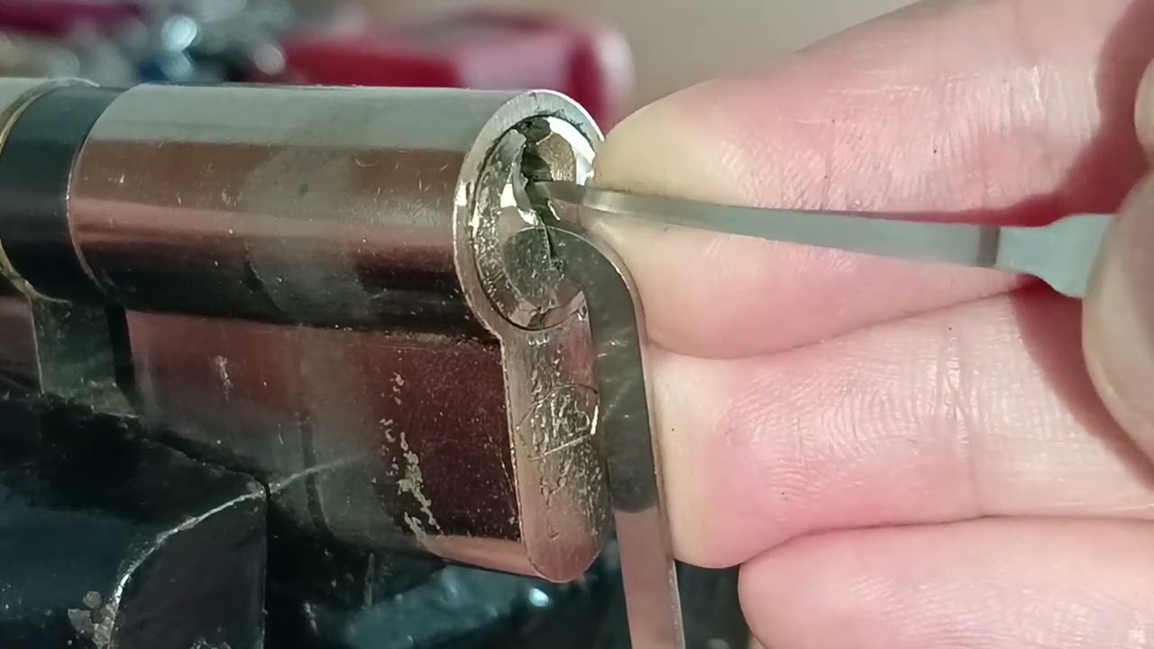 Вскрытие цилиндра BKS. BKS picked. #lockpicking #locksport #locksmith #bks