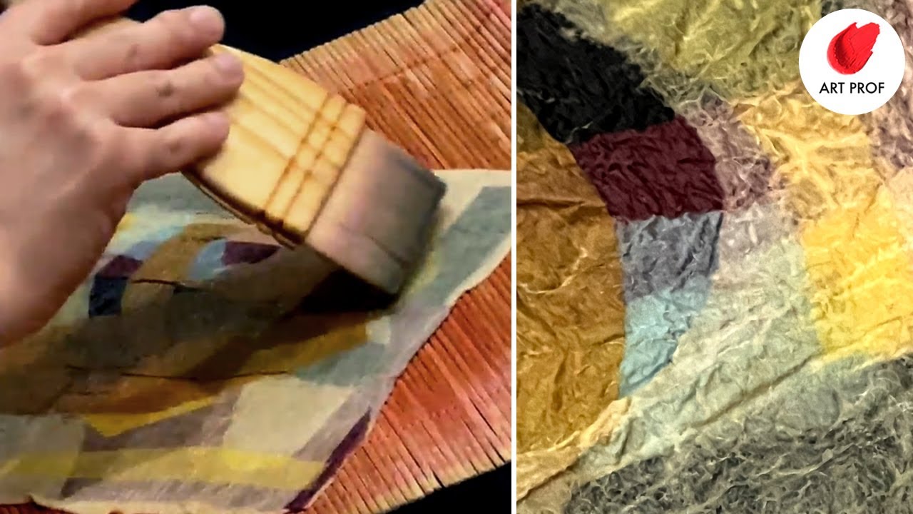 Incredible 500 Year Old Korean Papermaking Demo: Joomchi
