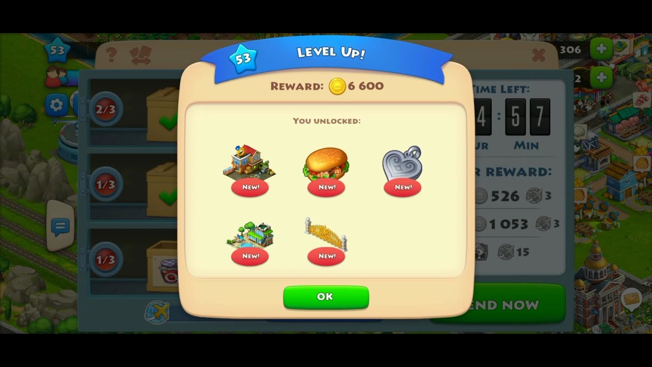 TOWNSHIP LEVEL 53 GAMEPLAY || AUGUST 2020