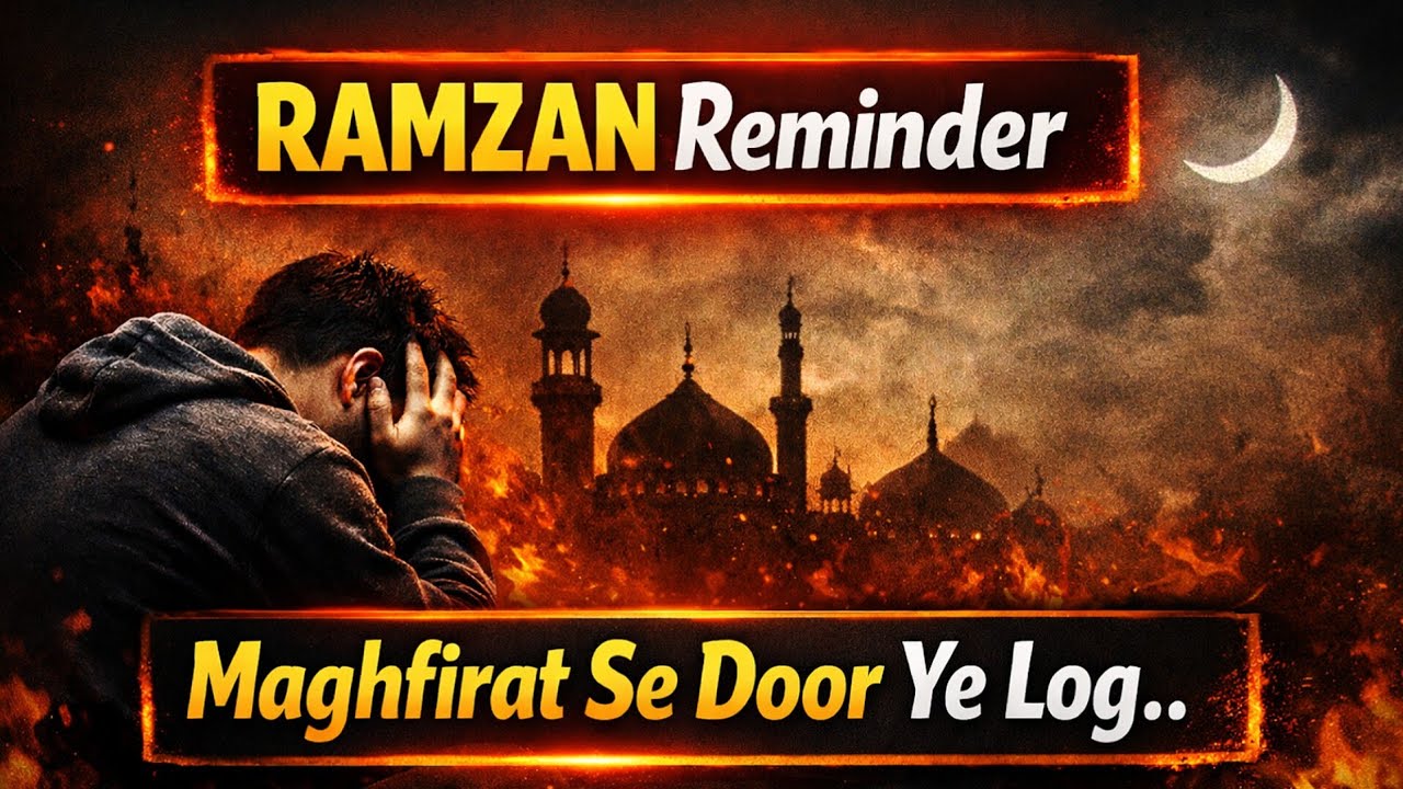 6 Log Jo Ramzan Main Maghfirat Se Mehroom Hongy | Ramzan Reminder