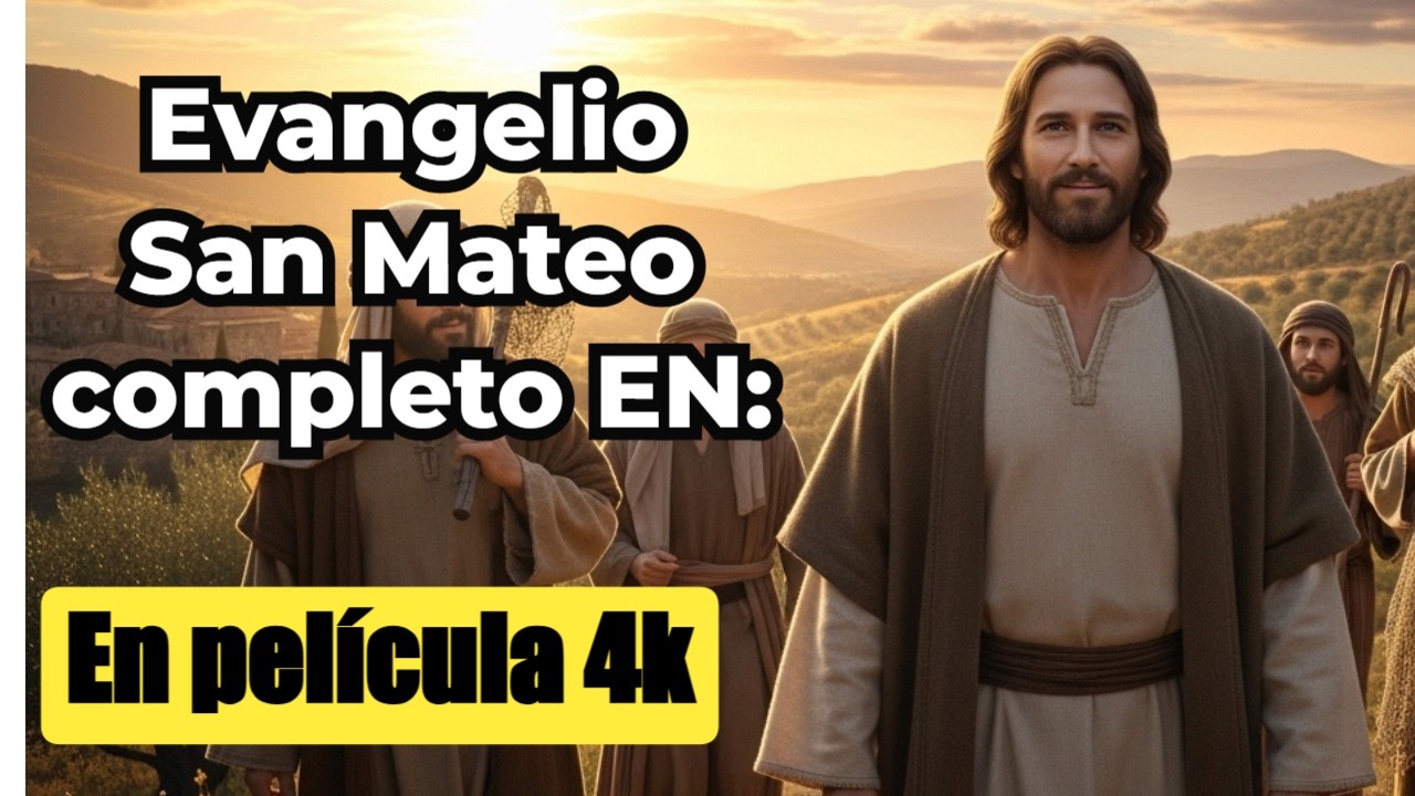 Video completo | Libro de San MATEO | En video 4K #biblia #evangeliosegunsanmateo