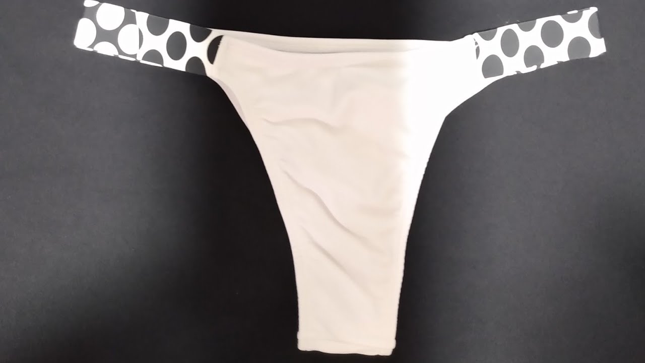 Calcinha biquini com elástico forrado nas laterais | MODA PRAIA