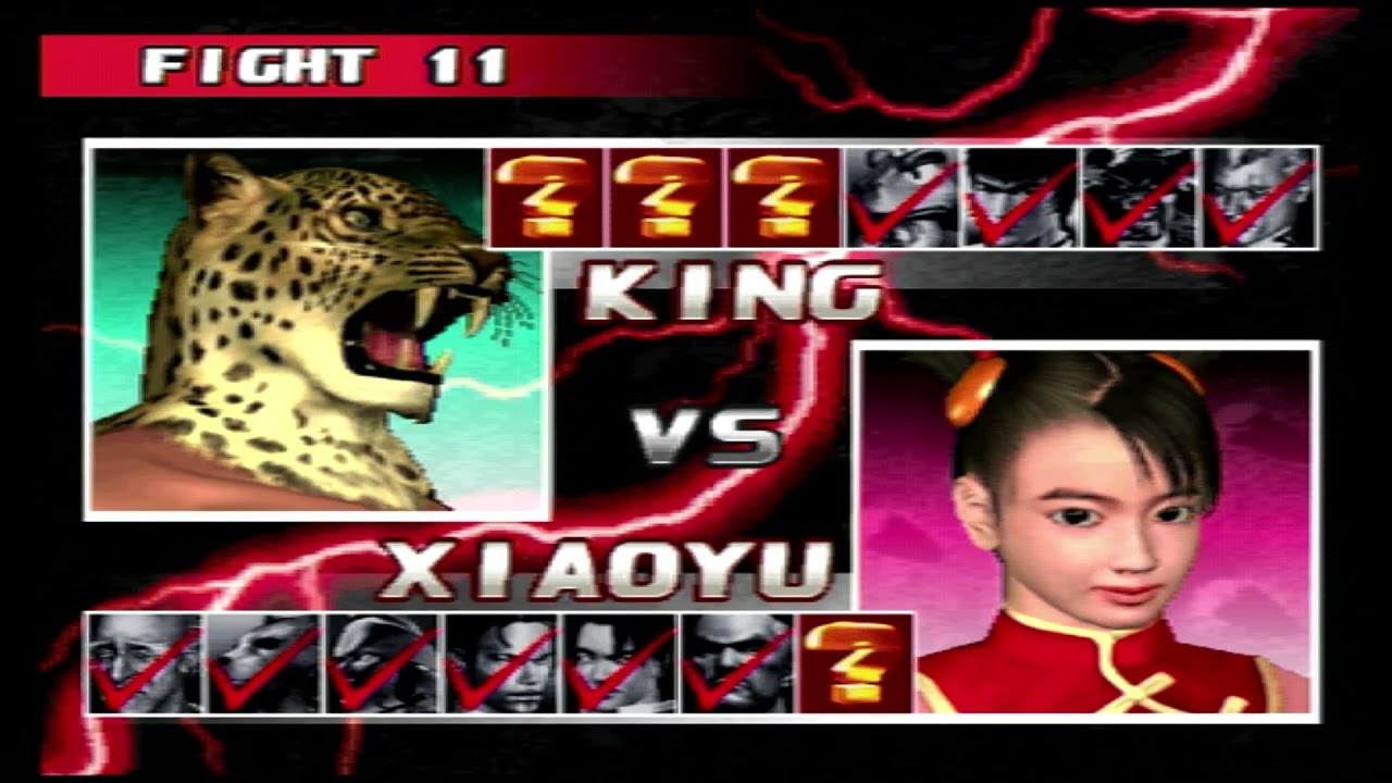 Tekken 3(PS1) &mdash; режим командного боя, игровой процесс 120