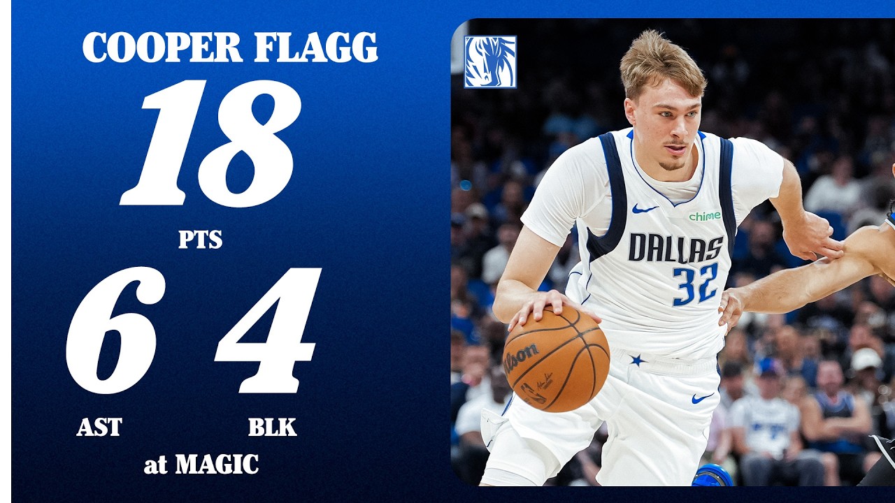 Cooper Flagg (18 PTS 4 BLK) at Orlando Magic | March 5, 2026