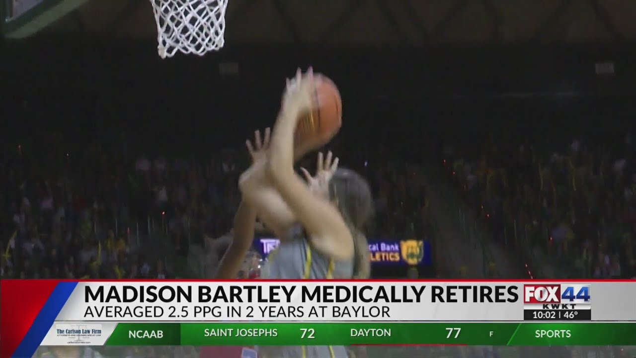Madison Bartley medically retires from basketball