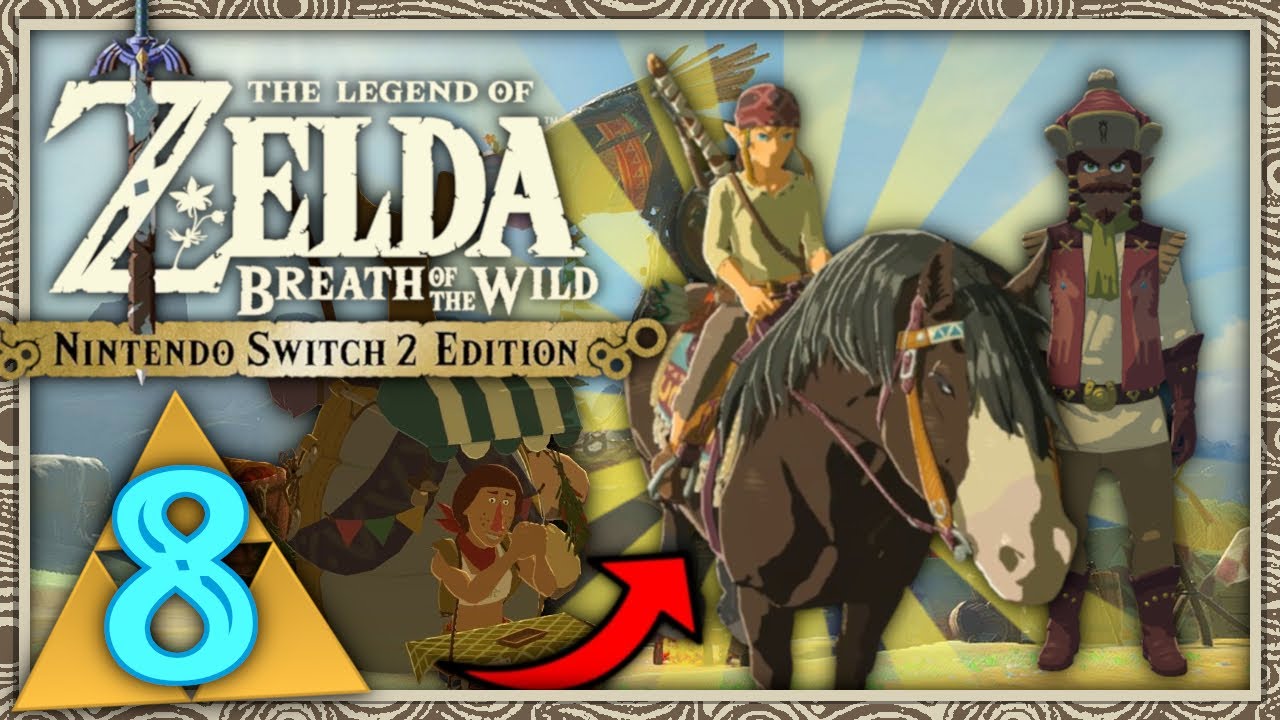 ERSTES PFERD beim Stall der Zwillingsberge! 🌳 Let's Play THE LEGEND OF ZELDA: BREATH OF THE WILD #8