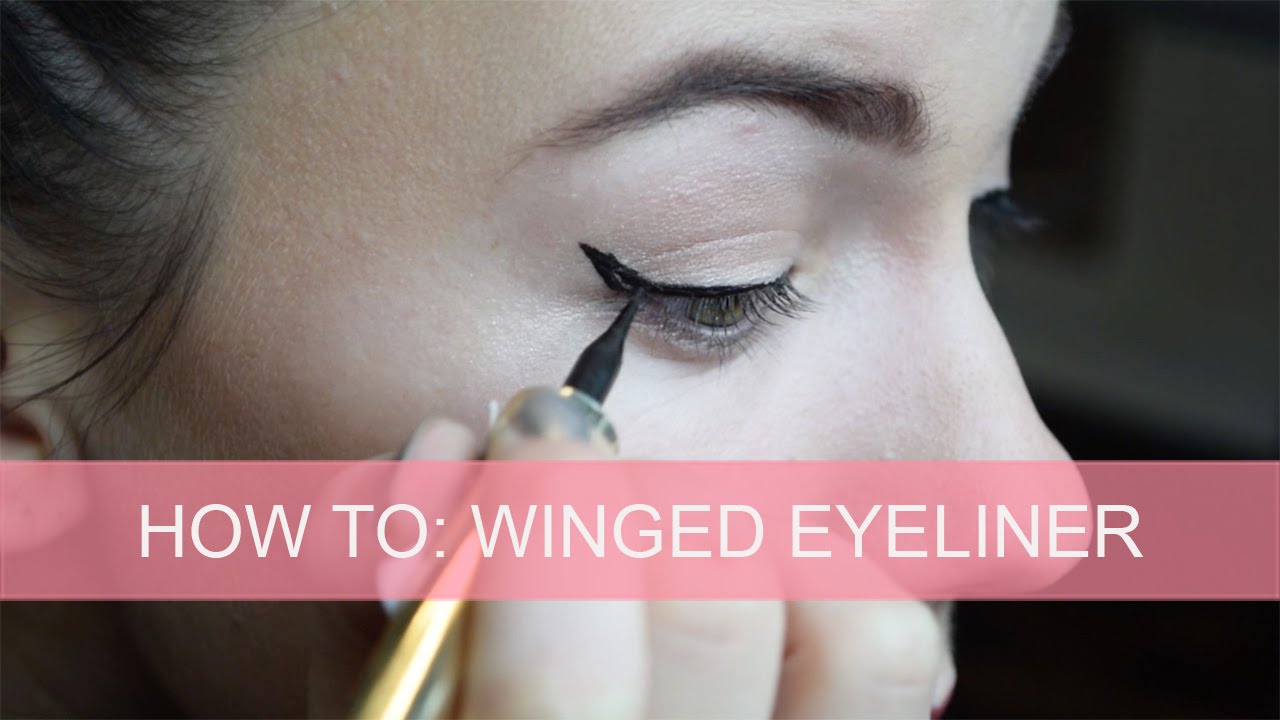 How to: winged eyeliner | GirlsceneNL