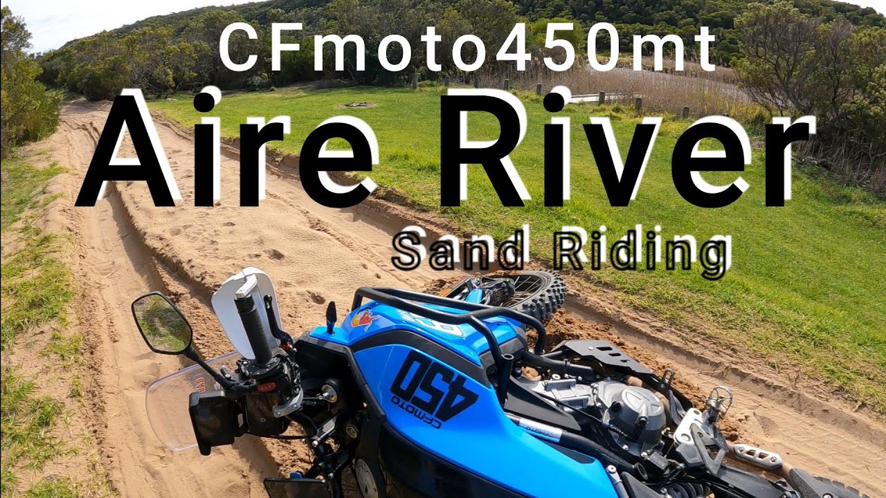 Aire River, Sand Riding, #cfmoto #ibex 450